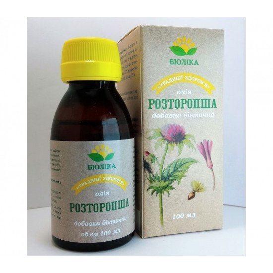 Олія "Розторопша" (100 мл) Олія "Розторопша" (100 мл)