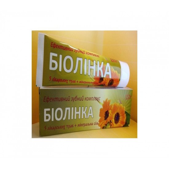 Зубний комплекс "БІОЛІНКА" (150 гр) Зубний комплекс "БІОЛІНКА" (150 гр)