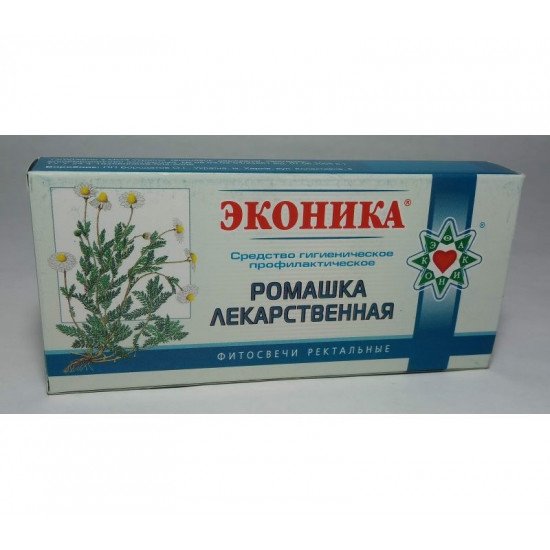 Ромашка лекарственная (Фитосвечи 10 шт) Ромашка лекарственная (Фитосвечи 10 шт)